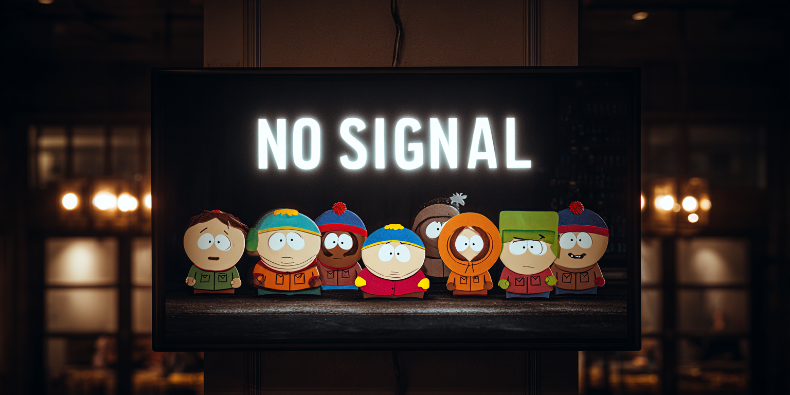 Image illustrant mystère retrait South Park plateformes