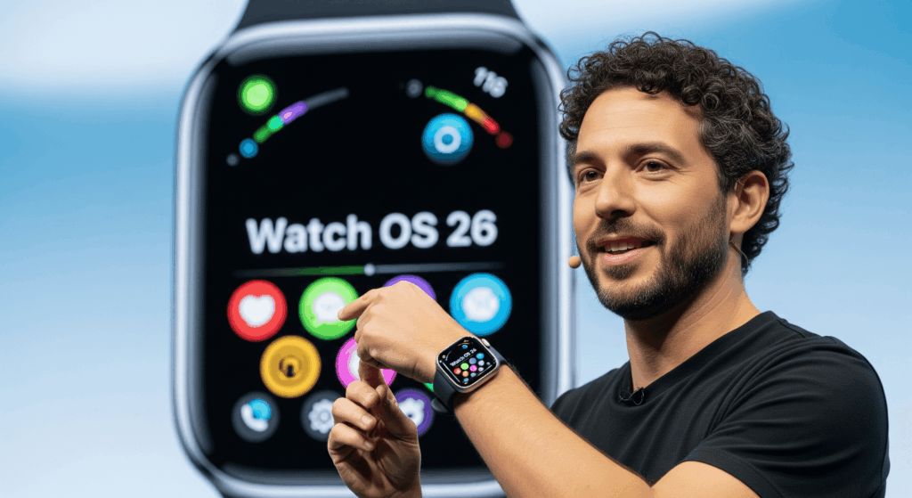 Image illustrant WatchOS révolution l'expérience utilisateur pour