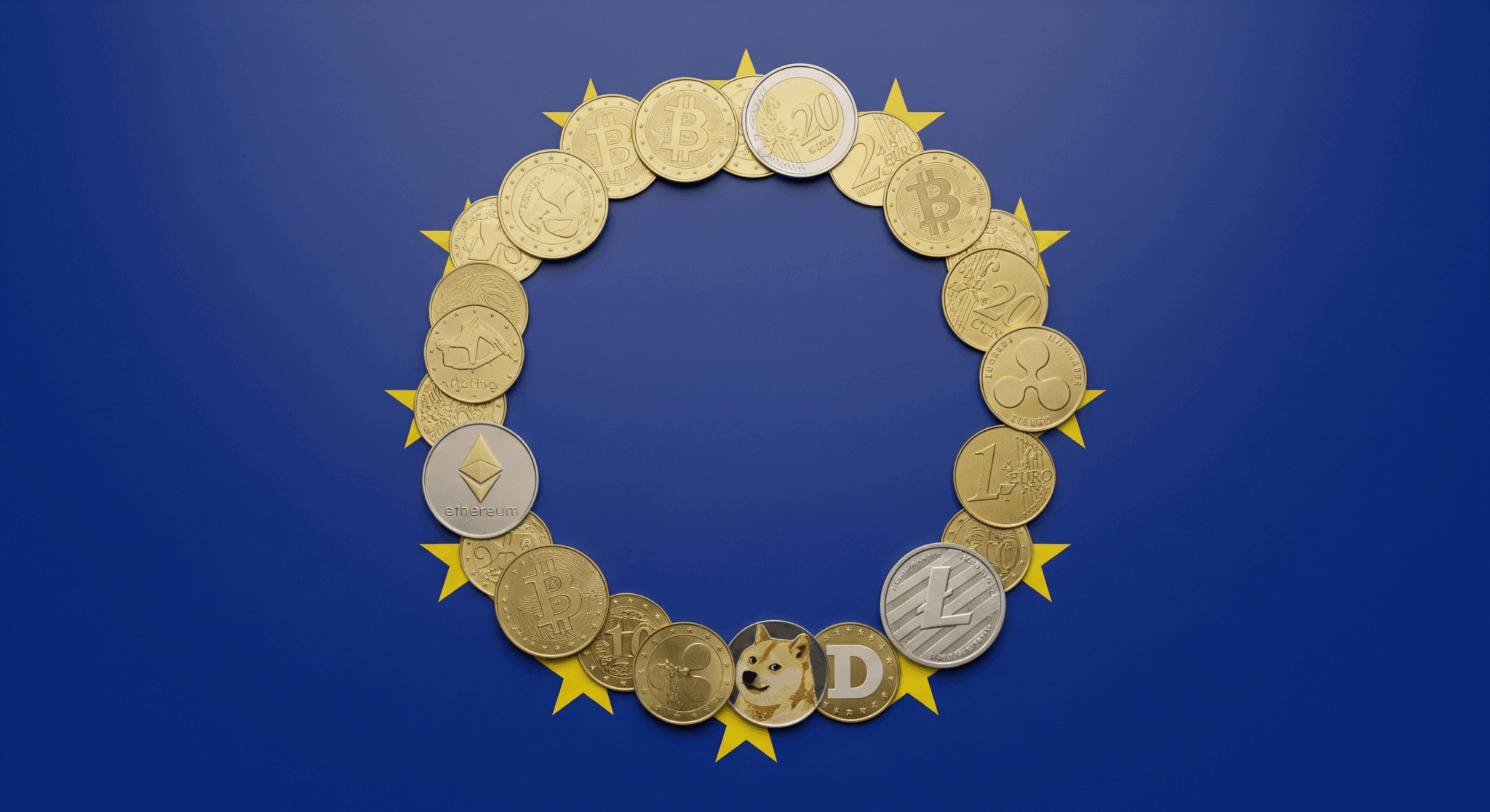 Image illustrant MiCA Réglementation Cryptographique Européenne Transforme